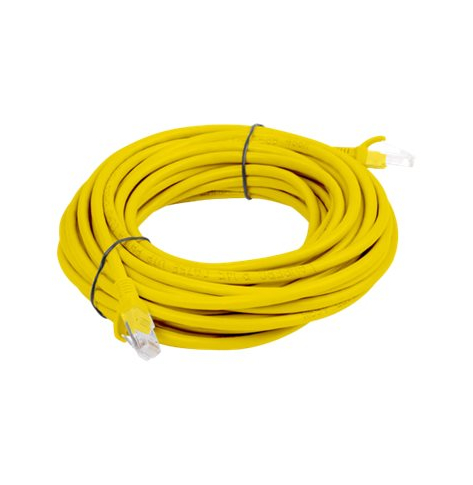 Patchcord LANBERG PCU6-10CC-0500-Y Lanberg RJ45 kat. 6 UTP 5m z
