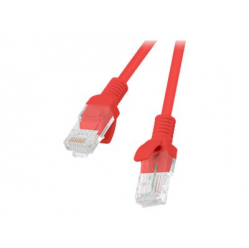 Patchcord LANBERG PCU6-10CC-1000-R Lanberg RJ45 kat. 6 UTP 10m czerwony