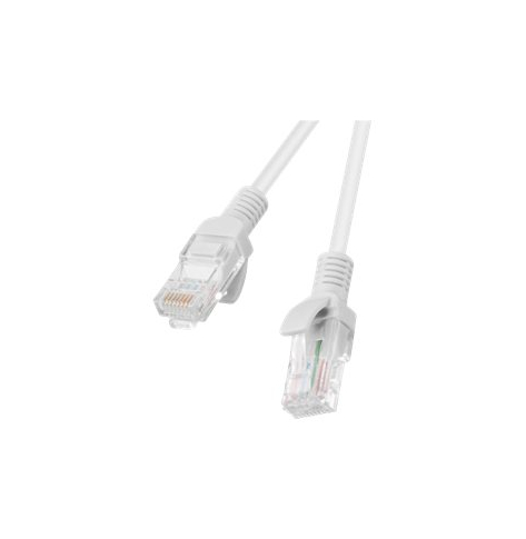 Patchcord LANBERG PCU6-20CC-0100-S Lanberg RJ45, kat. 6, UTP, 1m, szary, op. zbiorcze 10 szt