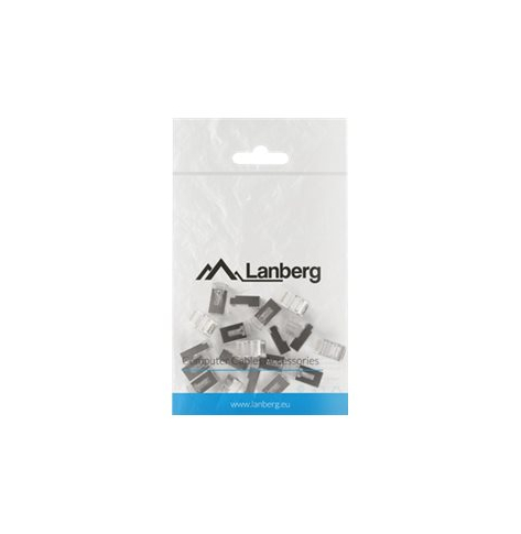 LANBERG PLS-5020 Lanberg wtyk sieciowy RJ45 (8P8C) KAT.5E FTP (20 SZT) DO LINKI I DO DRUTU