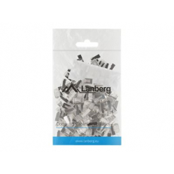 LANBERG PLS-6000 Lanberg wtyk sieciowy RJ45 (8P8C) KAT.6 FTP (100 SZT) Do linki i do drutu