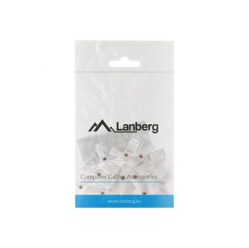 LANBERG PLU-6020 Lanberg wtyk sieciowy RJ45 (8P8C) KAT.6 UTP (20 SZT) DO LINKI I DO DRUTU