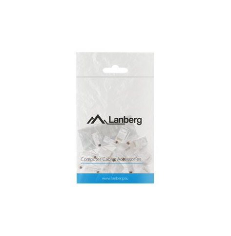 LANBERG PLU-6020 Lanberg wtyk sieciowy RJ45 (8P8C) KAT.6 UTP (20 SZT) DO LINKI I DO DRUTU