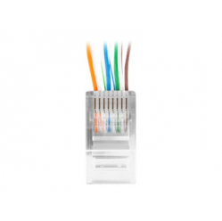 LANBERG PLU-6020EZ Lanberg wtyk sieciowy RJ45 (8P8C) KAT.6 UTP (20 SZT) przelotowy