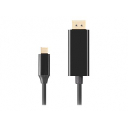 Kabel LANBERG USB-C M ->DisplayPort M 1.8m 4K czarny