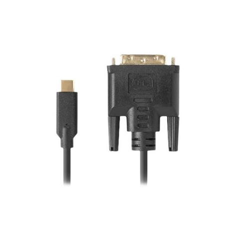 Kabel LANBERG USB-C M ->DVI-D 24+1 M 1.8m czarny