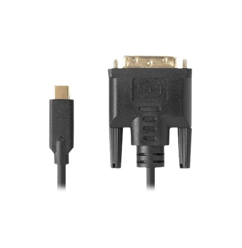 Kabel LANBERG USB-C M ->DVI-D 24+1 M 3m czarny