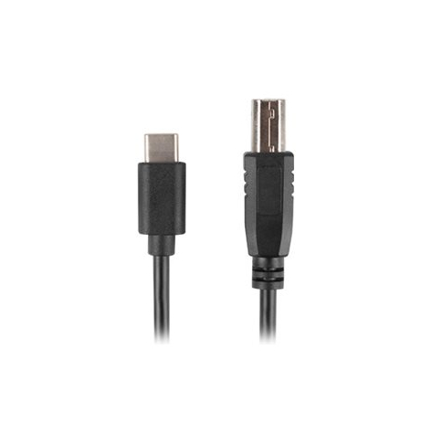 Kabel LANBERG USB-C M->USB-B M 2.0 3m ferryt