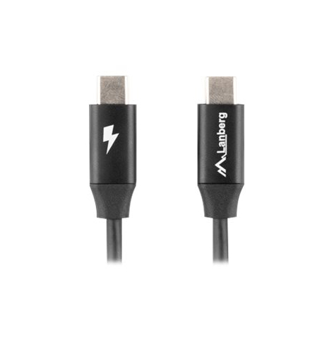 Kabel LANBERG USB-C M/M 2.0 cable 1.8m Quick Charge 4.0 black