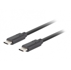 Kabel LANBERG USB-C M/M 3.2 Gen2 0.5m 10Gb/s PD100W