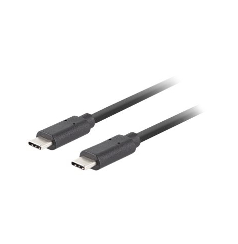 Kabel LANBERG USB-C M/M 3.2 Gen2 0.5m 10Gb/s PD100W