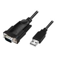 Adapter LOGILINK AU0048A USB-A 2.0 m / DB9 m serial 1.5m Win11