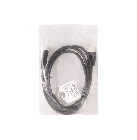 Kabel LOGILINK CD0101 DisplayPort DP/M do DP/M 4K/60 Hz CCS czarny 2m