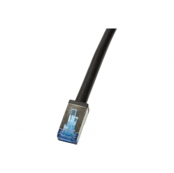 LOGILINK CQ7033S Cat. 6a RJ45 SFTP 1m czarny