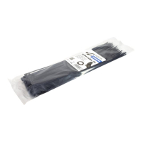 Zestaw opasek zaciskowych LOGILINK KAB0004B 100szt. dl. 30cm, czarne