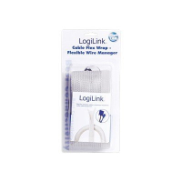Elastyczny organizator kabli LOGILINK KAB0007 szary