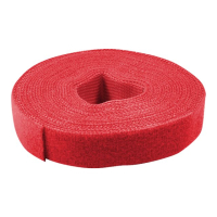 Opaska LOGILINK KAB0052 kablowa na rzepy 4m czerwona