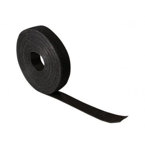 LOGILINK KAB0055 - Opaska kablowa na rzepy 10m czarna