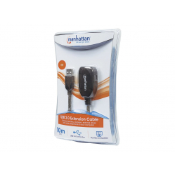 MANHATTAN 150248 Przedluzacz USB 2.0 aktywny A-A M/z 10m