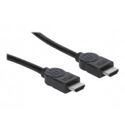 Kabel MANHATTAN 306126 monitorowy HDMI/HDMI 1.3 3m ekranowany czarny
