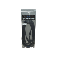 Kabel MANHATTAN 317696 monitorowy SVGA HD15 M/HD15 M 10m z ferrytem czarny