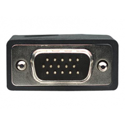 Kabel MANHATTAN 317702 Przedluzacz monitorowy SVGA D-Sub15 M/F 10m z ferrytem czarny