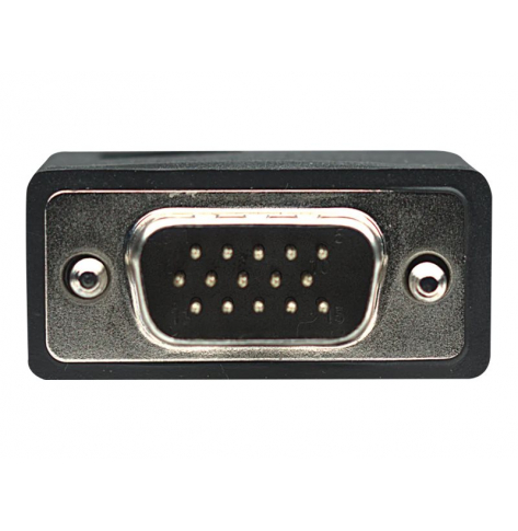 Kabel MANHATTAN 317719 monitorowy SVGA HD15 M/HD15 M 5m z ferrytem czarny