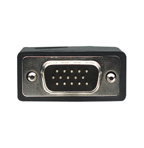 Kabel MANHATTAN 317757 monitorowy SVGA HD15 M/HD15 M 1,8m z ferrytem czarny