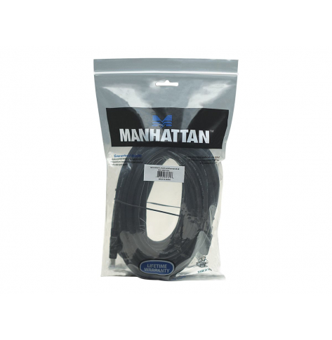 Kabel MANHATTAN 323246 monitorowy HDMI/HDMI 1.4 Ethernet 10m czarny niklowane zlacza