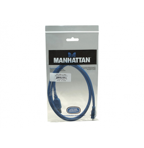 Kabel MANHATTAN 325417 USB 3.0 SuperSpeed A 1m