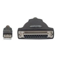 Adapter MANHATTAN 336581 USB na port r 1.8m