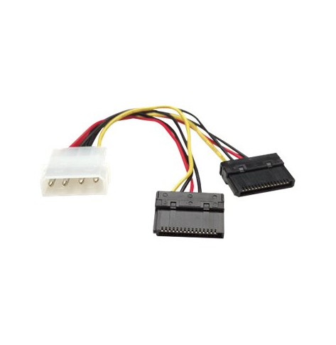 MANHATTAN 349369 Adapter zasilania Molex - 2 x SATA