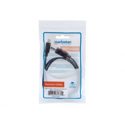 Kabel MANHATTAN 353304 USB 2.0 USB C/ USB B M/M 1m czarny