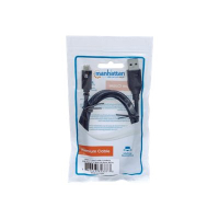 Kabel MANHATTAN 353373 USB 3.1 Gen2 USB C/USB A M/M 1m czarny