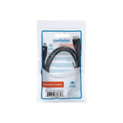 Kabel MANHATTAN 353397 USB-C 3.1 Gen2, USB C/USB Micro-B M/M 1m czarny