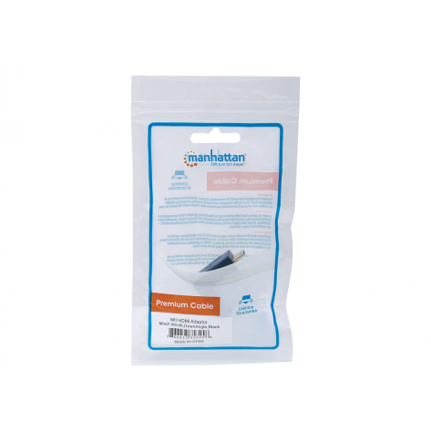 MANHATTAN 353458 Adapter HDMI, HDMI mini C na HDMI mini C, M/z, katowy 90 do g