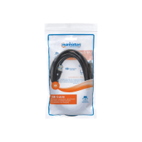 Kabel MANHATTAN 354981 USB-C 3.1 Gen1, USB C/USB A M/M 3m czarny