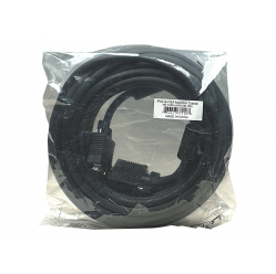 Kabel MANHATTAN 372183 monitorowy SVGA HD15 M/HD15 M 15m z ferrytem czarny