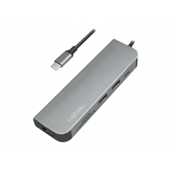 LOGILINK UA0343 - Hub wielofunkcyjny USB-C 