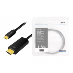 Kabel LOGILINK UA0330 - USB-C 3.2 Gen do HDMI 2.0 m/m 3m