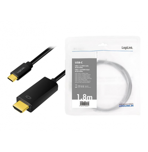 Kabel LOGILINK UA0330 - USB-C 3.2 Gen do HDMI 2.0 m/m 3m