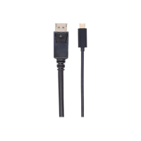 Adapter MANHATTAN 152464 monitorowy USB-C m / DisplayPort m 4K czarny 2m