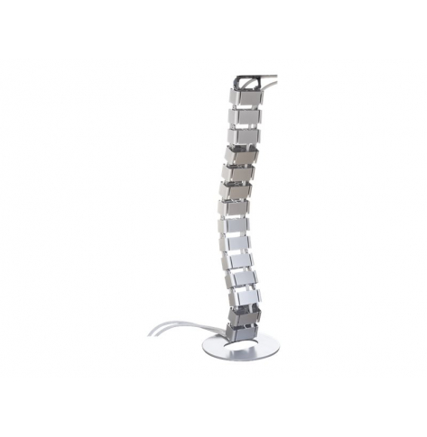 LOGILINK KAB0065 - Organizator kabli 800 x 68 mm (18 joints), srebrny