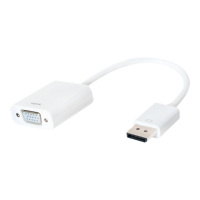 Adapter LOGILINK CV0059B aktywny DisplayPort / VGA 0.15m biały