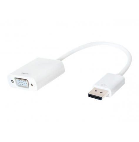 LOGILINK CV0059B - Adapter aktywny DP 0.15m biały