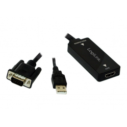 LOGILINK CV0060 - Konwerter VGA do HDMI z audio