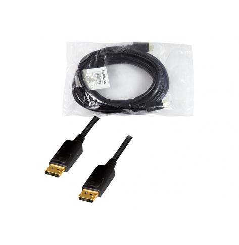 LOGILINK CV0076 - DisplayPort 1.2 M/M, 4K2K 7.5m czarny