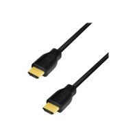Kabel LOGILINK CH0100 HDMI 2.0 A/M do A/M 4K/60 Hz CCS czarny 1m
