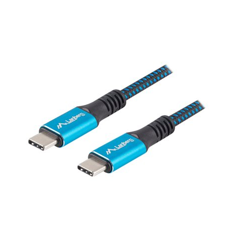 Kabel LANBERG USB-C M/M 4.0 1.2m 100W 5K 60Hz