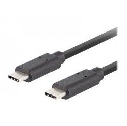Kabel LANBERG USB-C M/M 3.2 Gen2 1.8m 10Gb/s PD100W